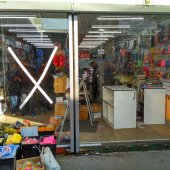 Цельностеклянные перегородки г. Алматы на рынке Барахолка - Стекольный мастер