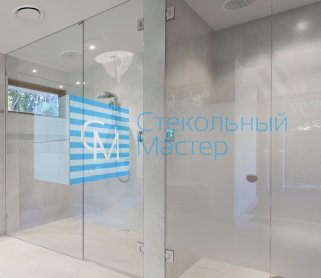 Монтаж изделий из стекла