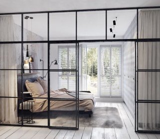 Перегородки в стиле Loft